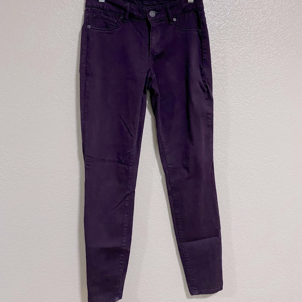 Maurice plum jeggings size xs regular